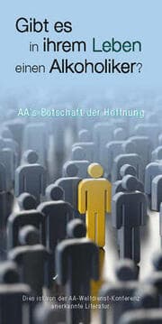 Cover von Gibt es in ihrem Leben einen Alkoholiker?