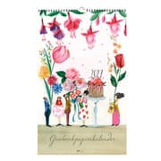 Cover von Geschenkpapierkalender Blumen 2027