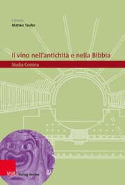 Cover von Il vino nellantichità e nella Bibbia