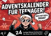 Cover von Adventskalender für Teenager: Bock auf Duell, Digga?