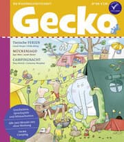Cover von Gecko Kinderzeitschrift 108