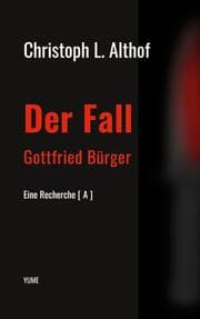 Cover von Der Fall Gottfried Bürger