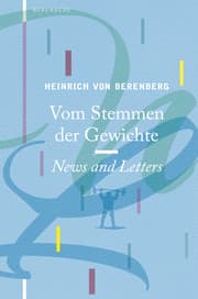 Cover von Vom Stemmen der Gewichte