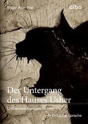 Cover von Der Untergang des Hauses Usher und weitere Kurzgeschichten in einfacher Sprache