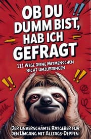 Cover von Ob du dumm bist, hab ich gefragt