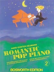 Cover von Romantic Pop Piano. Traummelodien für Klavier in leichten Arrangements / Romantic Pop Piano 2