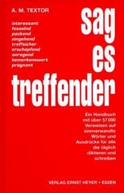 Cover von Sag es treffender