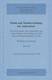 Cover von Musik und Musikerziehung mit Akkordeon 3