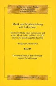 Cover von Musik und Musikerziehung mit Akkordeon