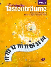 Cover von Vierhändige Tastenträume 2