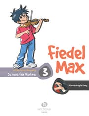 Cover von Fiedel-Max 3 Violine - Klavierbegleitung