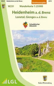 Cover von W231 Heidenheim a.d.Brenz - Lonetal, Giengen a.d.Brenz