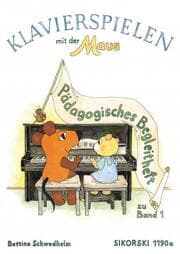 Cover von Klavierspielen mit der Maus 1 - Begleitheft