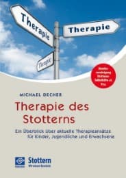 Cover von Therapie des Stotterns