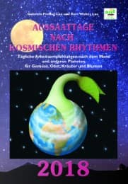 Cover von Aussaattage nach kosmischen Rhythmen 2018