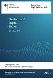 Cover von Deutschland. Digital. Sicher.