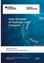Cover von Cyber-Sicherheit ist Chefinnen- und Chefsache!