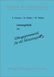 Cover von Übungsgrammatik für die Mittelstufe