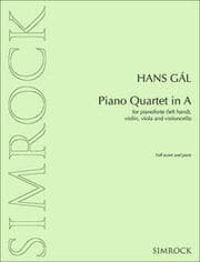 Cover von Piano Quartet in A