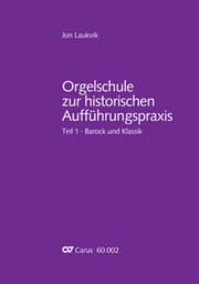 Cover von Orgelschule zur historischen Aufführungspraxis