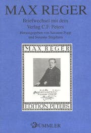 Cover von Max Reger. Briefwechsel mit dem Verlag C. F. Peters