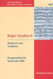 Cover von Reger Studien / Reger-Studien 6