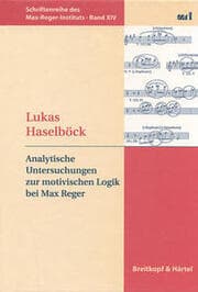 Cover von Analytische Untersuchungen zur motivischen Logik bei Max Reger
