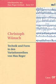 Cover von Technik und Form in den Variationsreihen von Max Reger