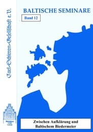 Cover von Baltische Seminare Band 12