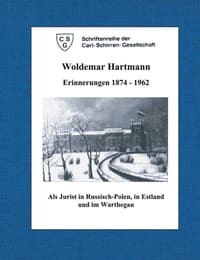 Cover von Woldemar Hartmann Erinnerungen 1874-1962