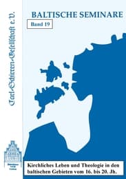 Cover von Baltische Seminare Band 19