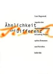 Cover von Ähnlichkeit und Differenz