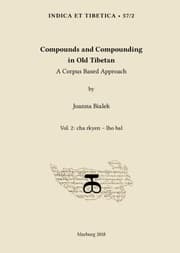 Cover von Compounds and Compounding in Old Tibetan. Vol. 2
