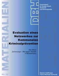 Cover von Evaluation eines Netzwerkes zur Kommunalen Kriminalprävention