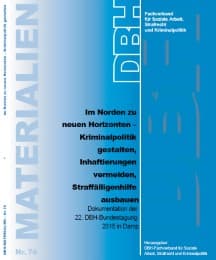 Cover von Im Norden zu neuen Horizonten - Kriminalpolitik gestalten, Inhaftierungen vermeiden, Straffälligenhilfe ausbauen