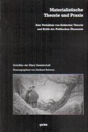 Cover von Materialistische Theorie und Praxis