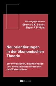 Cover von Neuorientierungen in der ökonomischen Theorie
