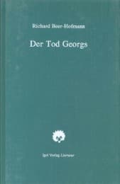 Cover von Richard-Beer-Hofmann-Werkausgabe / Der Tod Georgs