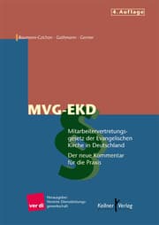 Cover von Mitarbeitervertretungsgesetz der Evangelischen Kirche in Deutschland, MVG-EKD
