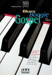Cover von Blues, Boogie und Gospel für Keyboards