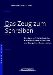 Cover von Das Zeug zum Schreiben