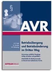 Cover von AVR - Betriebsübergang und Betriebsänderung im Dritten Weg