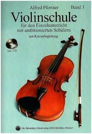 Cover von Violinschule für ambitionierte Schüler Band 3 + CD