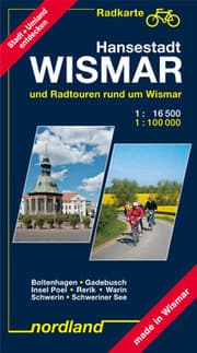 Cover von Radfahrer Stadtkarte Hansestadt Wismar