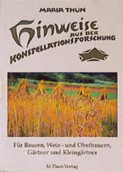 Cover von Hinweise aus der Konstellationsforschung für Bauern, Weinbauern, Gärtner und Kleingärtner