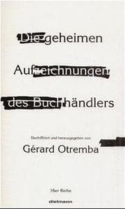 Cover von Die geheimen Aufzeichnungen des Buchhändlers