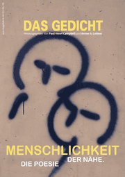 Cover von Das Gedicht 32 - Menschlichkeit. Die Poesie der Nähe