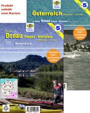 Cover von Wassersport-Wanderkarte, Österreich
