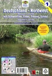 Cover von Wassersport-Wanderkarte/Deutschland Nordwest für Kanu- und Rudersport