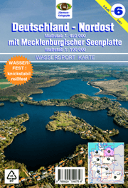 Cover von Wassersport-Wanderkarte/Deutschland Nordost für Kanu- und Rudersport